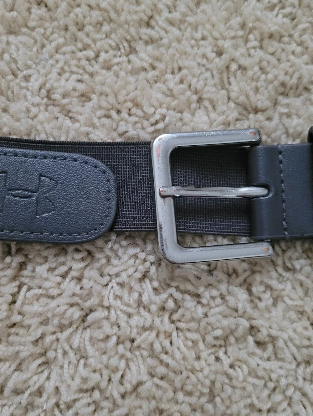 Under Armour Youth Baseball Belt Gray Adjustable OSFA